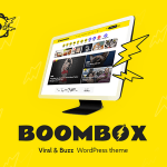 wordpress boombox theme viral buzz